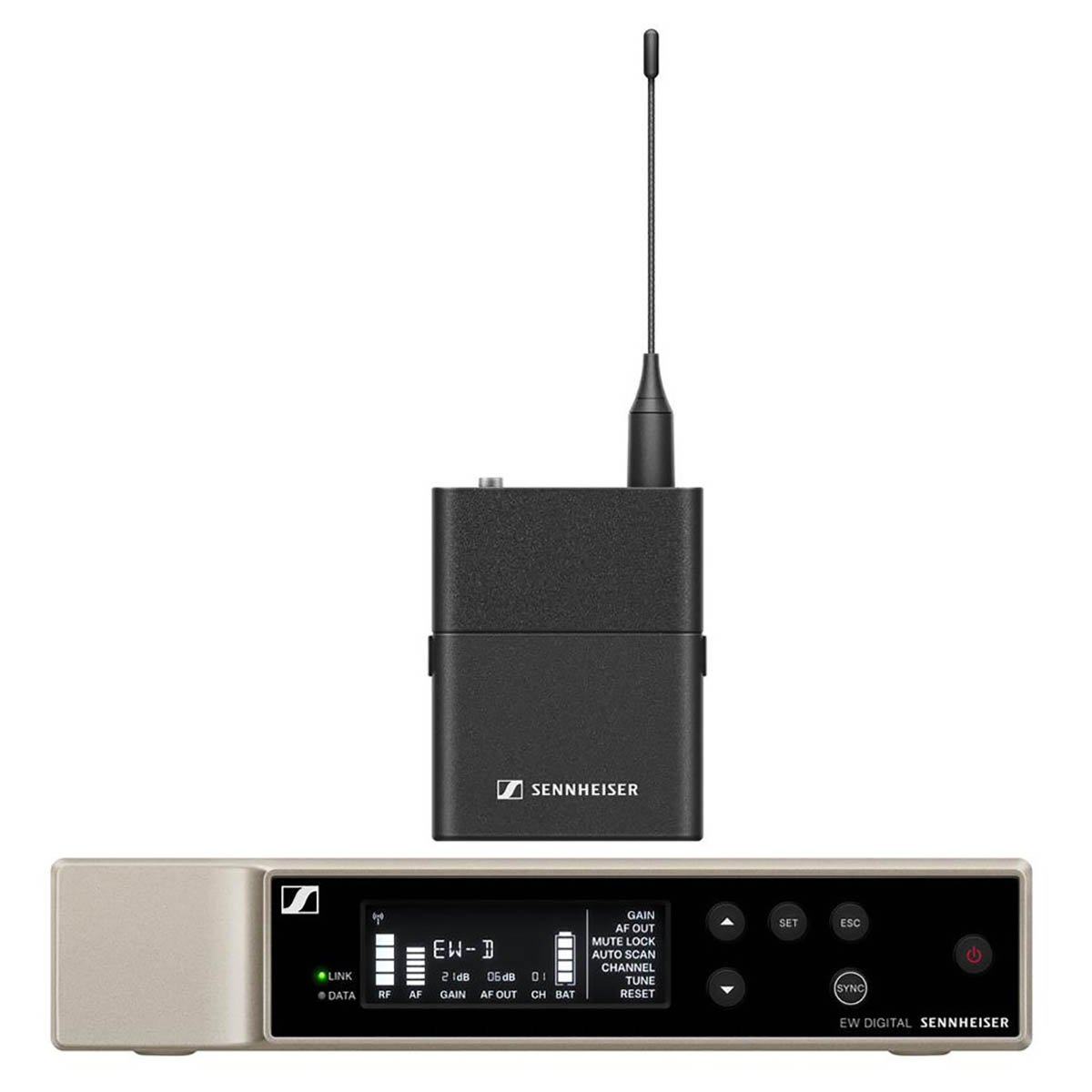 Sennheiser EW-D SK BASE SET *ของแท้รับประกัน 1ปี* ไมโครโฟนไร้สาย Digital Wireless Receiver with Bodypack Transmitter
