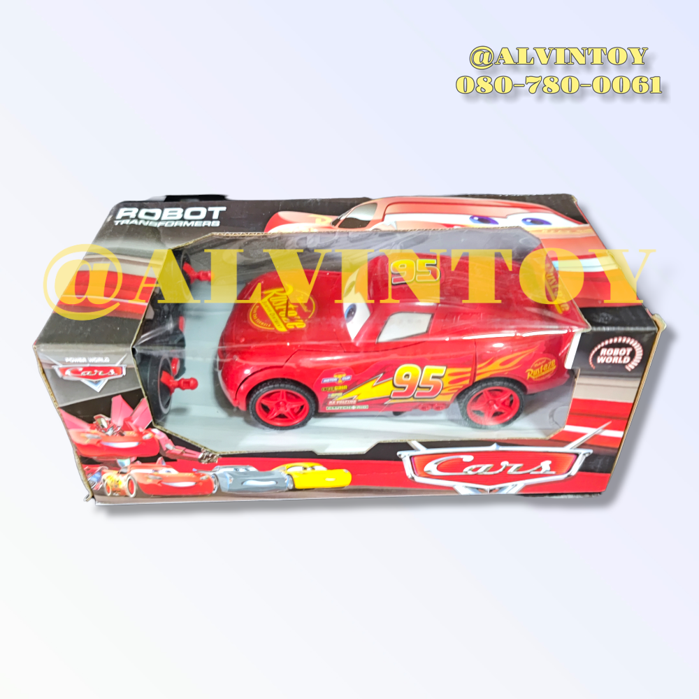 รถบังคับ ไลท์นิ่ง แม็คควีน แปลงร่างได้ สี่ล้อซิ่ง ชิงบัลลังก์แชมป์