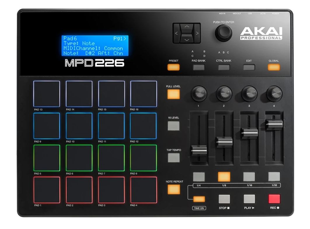 Akai MPD226 *ของแท้รับประกัน 1ปี* USB MIDI Controller มิดิคอนโทรลเลอร์