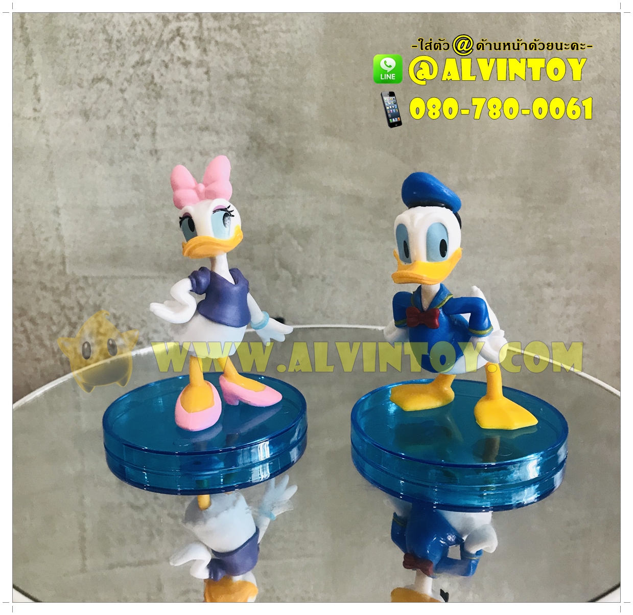 โมเดล Mickey Mouse - มิคกี้เมาส์และเพื่อน