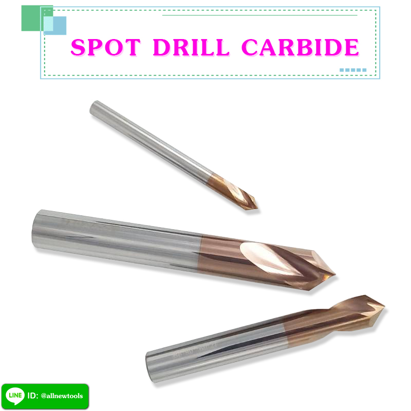 SPOT DRILL CARBIDE 90°