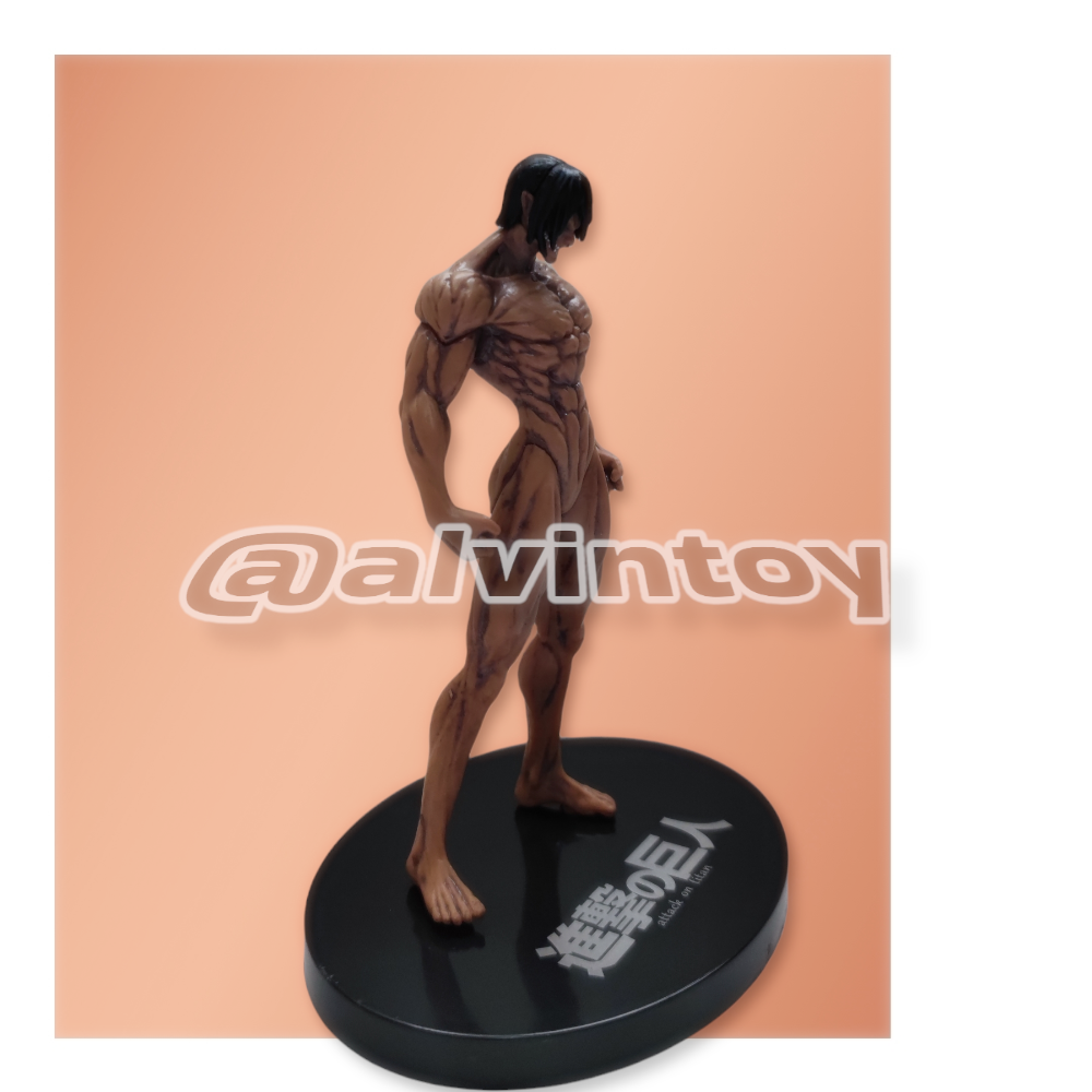 Action Figure โมเดล attack On Titan - ไททัน ขนาดความสูง 13.5 ซม. มีฐาน งานสวย