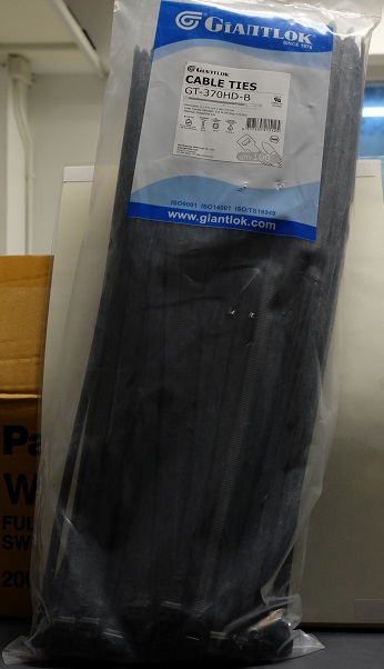 เคเบิ้ลไทร์ Cable Tie "Giantlok" สีดำ