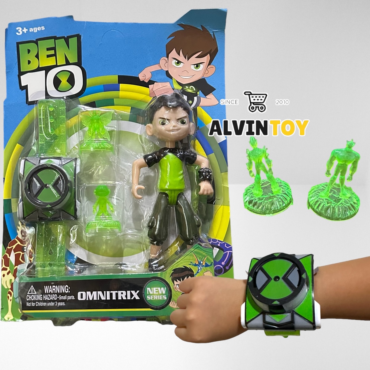 นาฬิกา Ben 10 Omnitrix อันใหญ่ + โมเดล