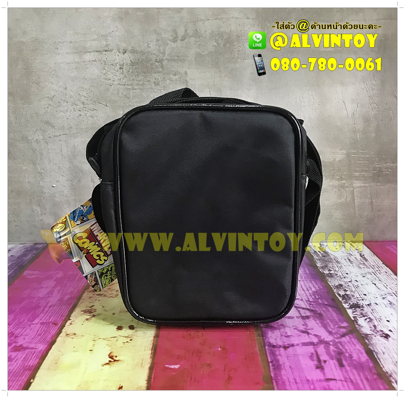 กระเป๋าสะพายข้าง สไปร์เดอร์แมน 7 นิ้ว