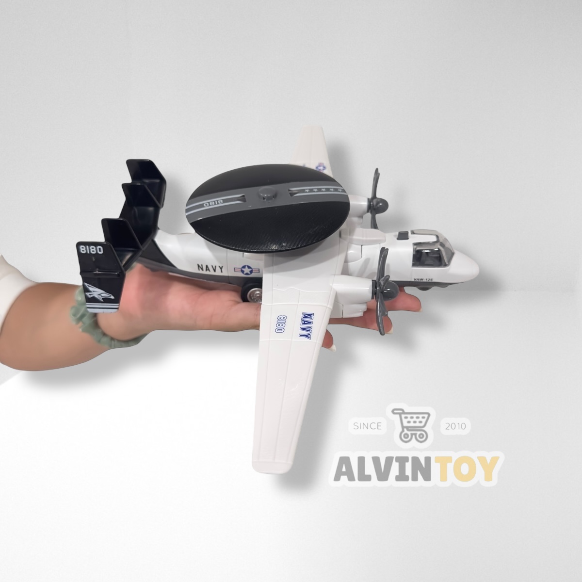 โมเดลเครื่องบิน Navy 8180 ขาว