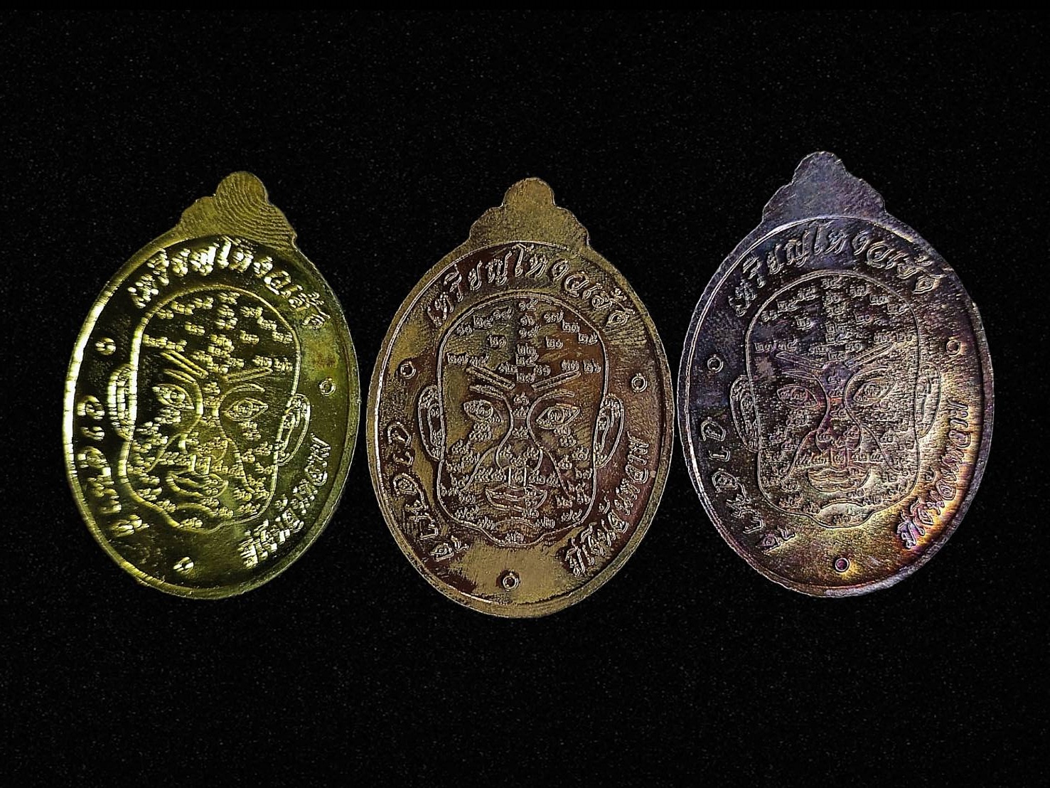 เหรียญโหวงเฮ้ง หลวงปู่ทวด เหยียบน้ำทะเลจืด วัดช้างให้ จ.ปัตตานี ปี 2559 รุ่น วาสนาดี มีเงินล้นหลาม ชุด6เหรียญ