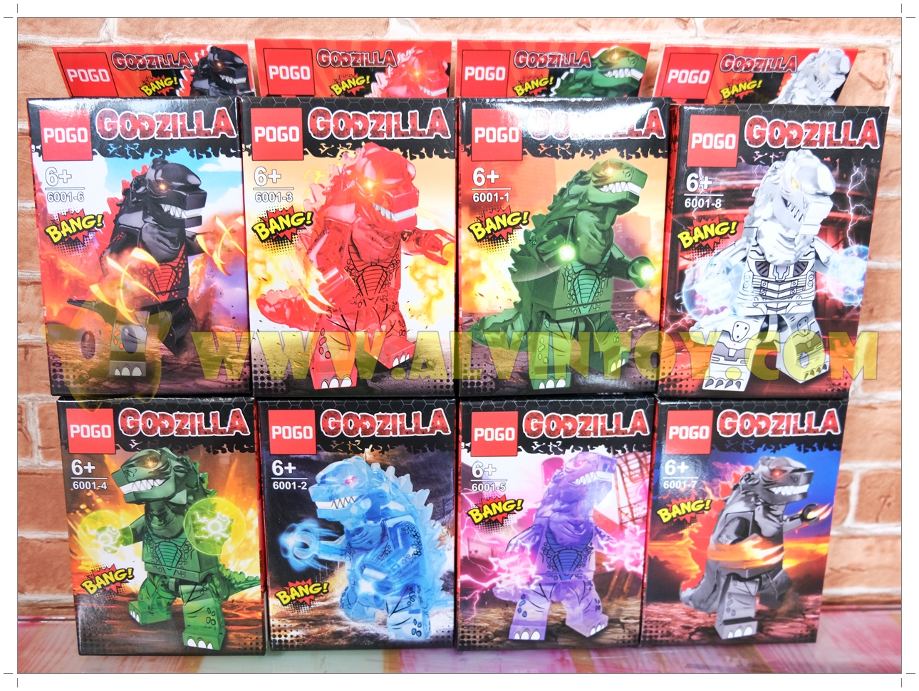 ชุดตัวต่อ Godzilla - ก็อตซิลล่า