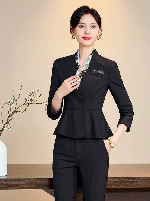 ชุดสูท ชุดพนักงานแผนกต้อนรับโรงแรม ชุดพนักงานร้านขายเครื่องประดับ ชุดพนักงานขาย