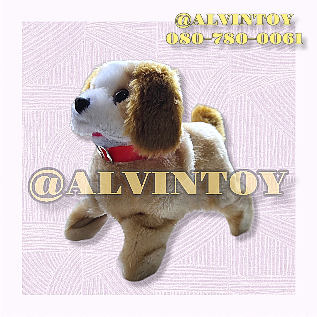 ตุ๊กตาน้องหมา ตุ๊กตาลูกสุนัข ตีลังกาได้ มีเสียงเห่า สำเนา