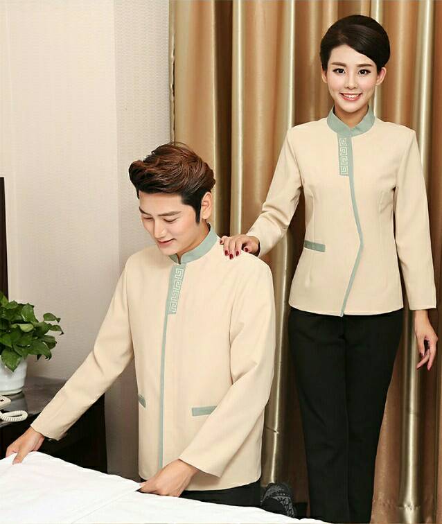 เสื้อแม่บ้าน พ่อบ้าน พนักงานทำความสะอาด