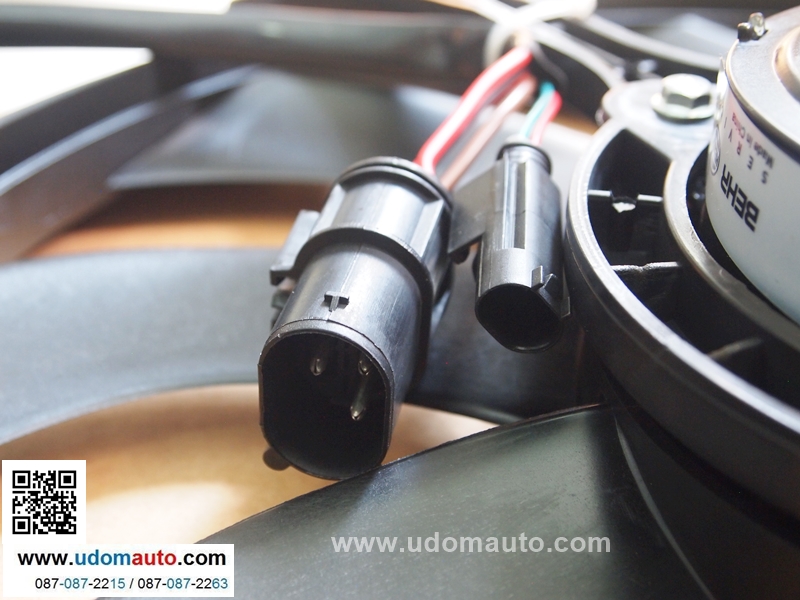 พัดลมไฟฟ้า(หม้อน้ำ) MINI R50, R53 (รุ่น 2ปลั๊ก) / Cooling Fan Assembly, 1475577