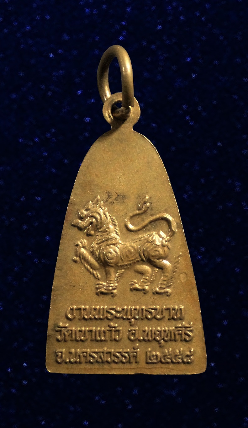 เหรียญหลวงพ่อต่อ วัดเขาแก้ว จ.นครสวรรค์ ปี2557