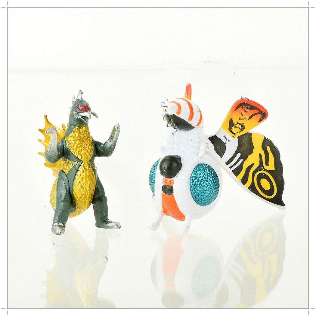 โมเดล Godzilla - ก็อตซิลล่า 9 cm. 8 ตัว