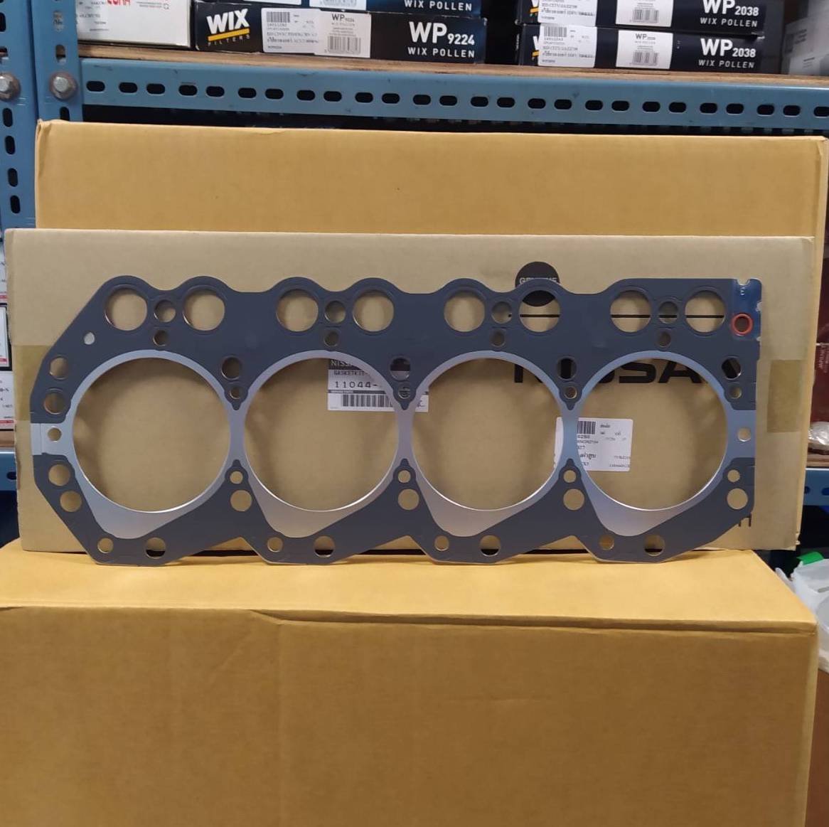 (แท้ศูนย์) (ประกัน 1 เดือน) ประเก็นฝาสูบ NISSAN TD27 / frontier / นิสสัน TD27 ฟรอนเทียร์ 2700 / 11044/43GX3 (แบบเหล็ก)