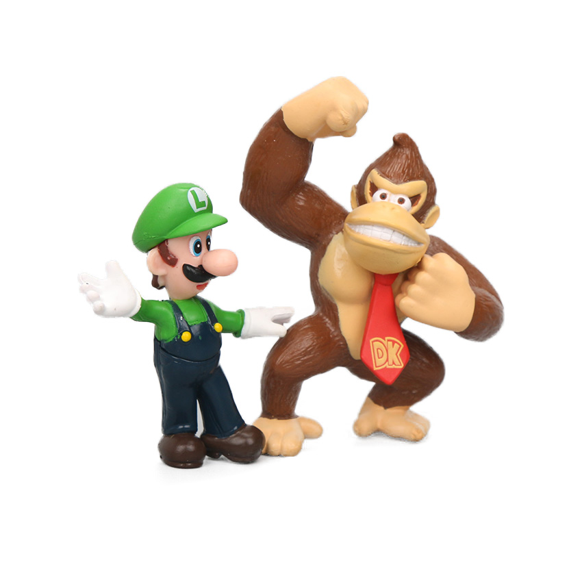 Figure Super Mario 6 ตัว