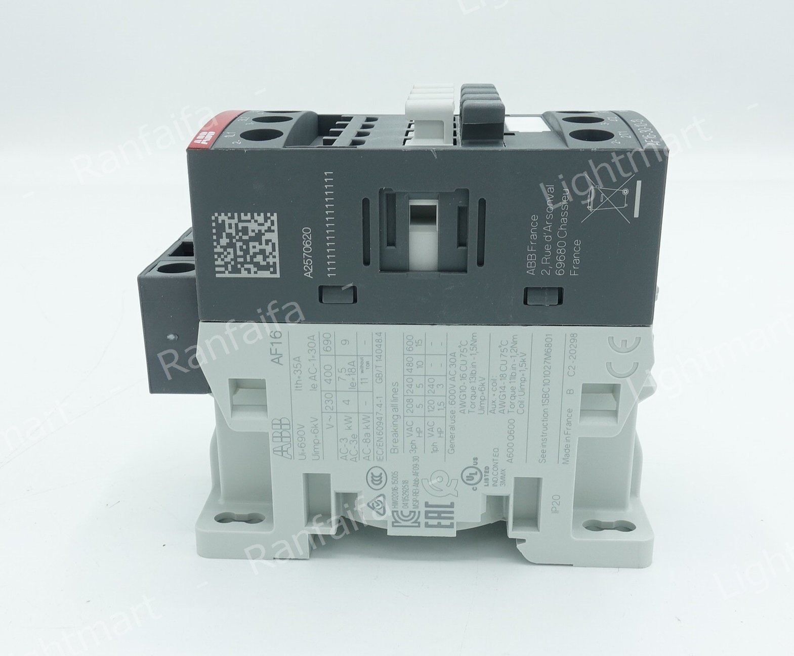 Magnetic Contactors AF16-30-10 Coil 110-220V ABB