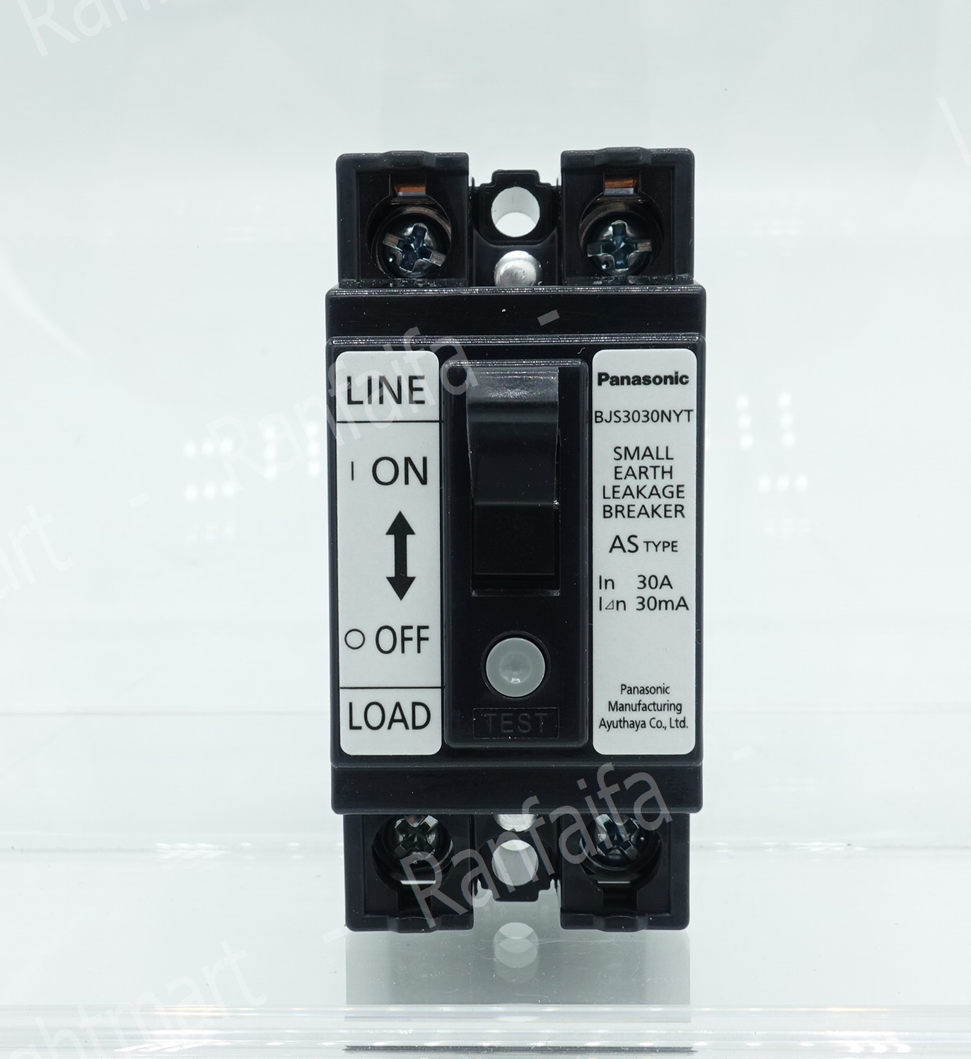 เบรกเกอร์กันดูด 2P 30A 30mA Panasonic