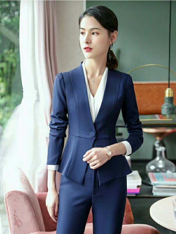 ชุดสูท ชุดพนักงานต้อนรับ ชุดพนักงานออฟฟิศ
