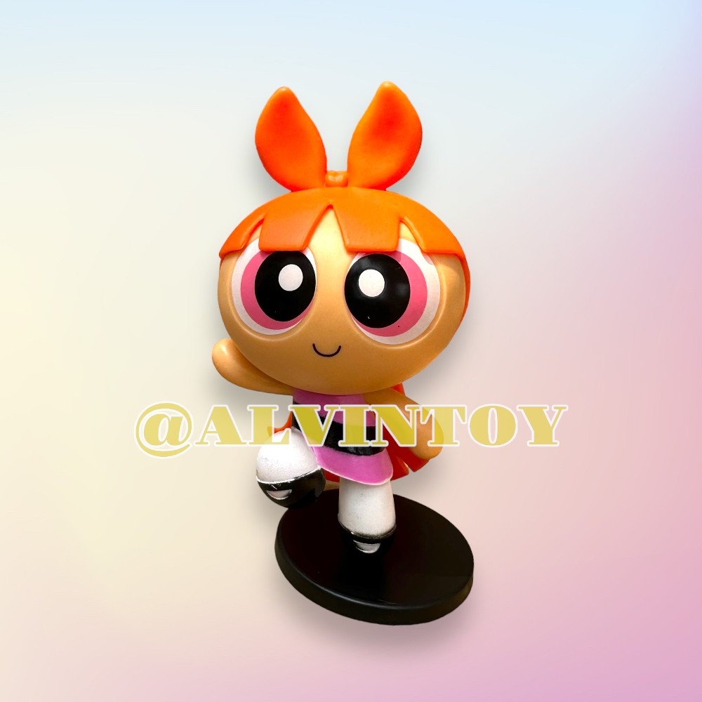 โมเดล Powerpuff Girls - พาวเวอร์พัฟฟ์เกิลส์ ชุด 4 ตัว ขนาดความสูง 9-10 ซม. สำเนา