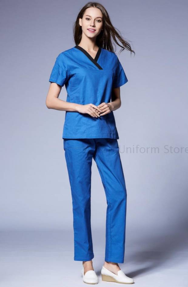 ชุดสครับ ชุดหมอผ่าตัด ชุดพยาบาลห้องผ่าตัด ชุดเจ้าหน้าที่คลินิก