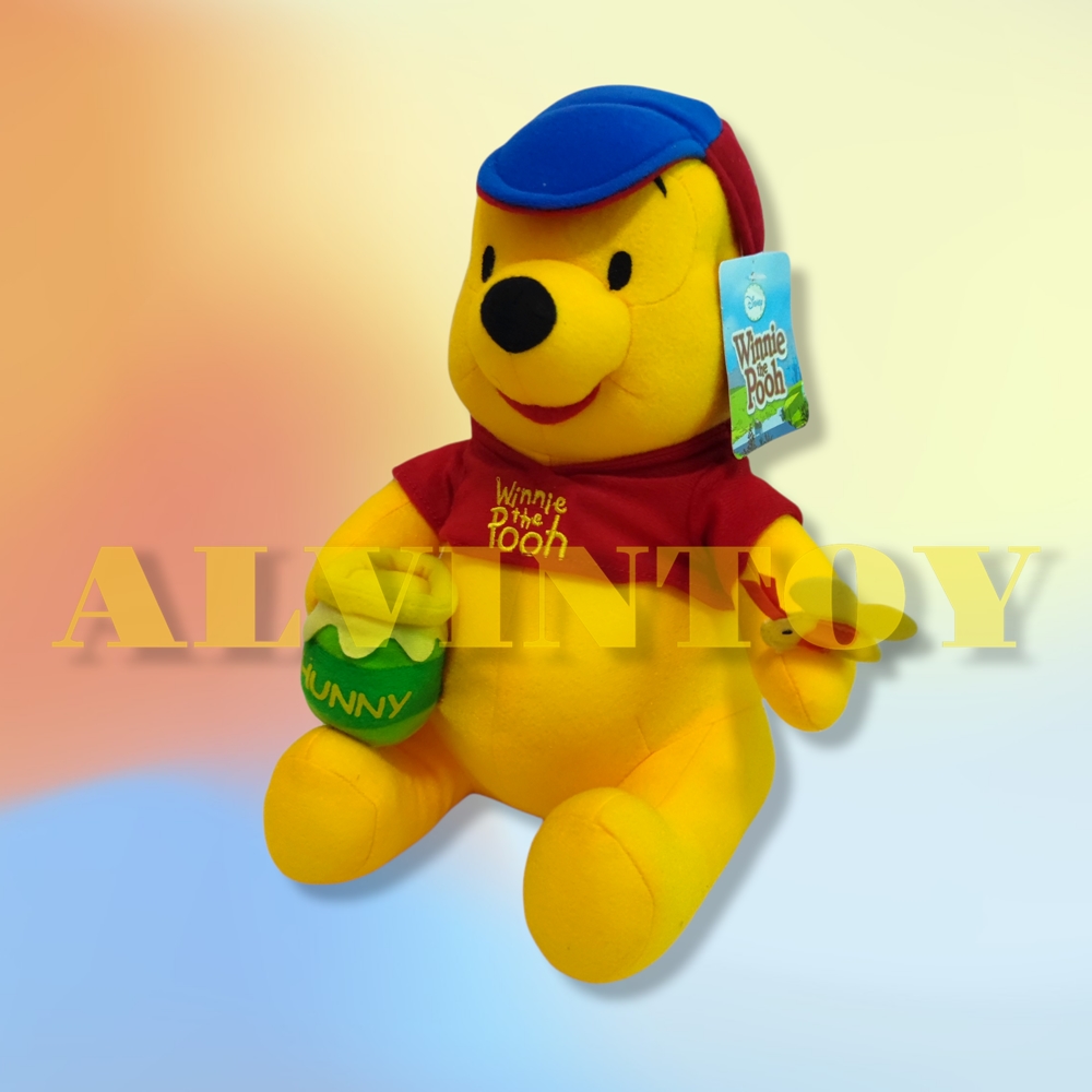 ตุ๊กตา Pooh - หมีพูห์ ใส่หมวก 11 นิ้ว