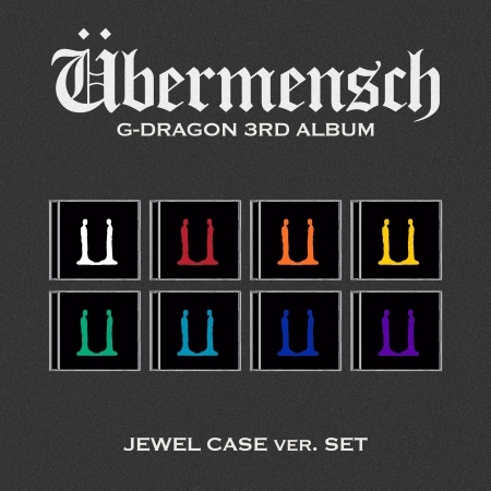 ( Pre-Order ) G-DRAGON 3rd Album [Übermensch] Jewel random ver * ไม่มี Poster * วางจำหน่าย 26 / 2 / 2025