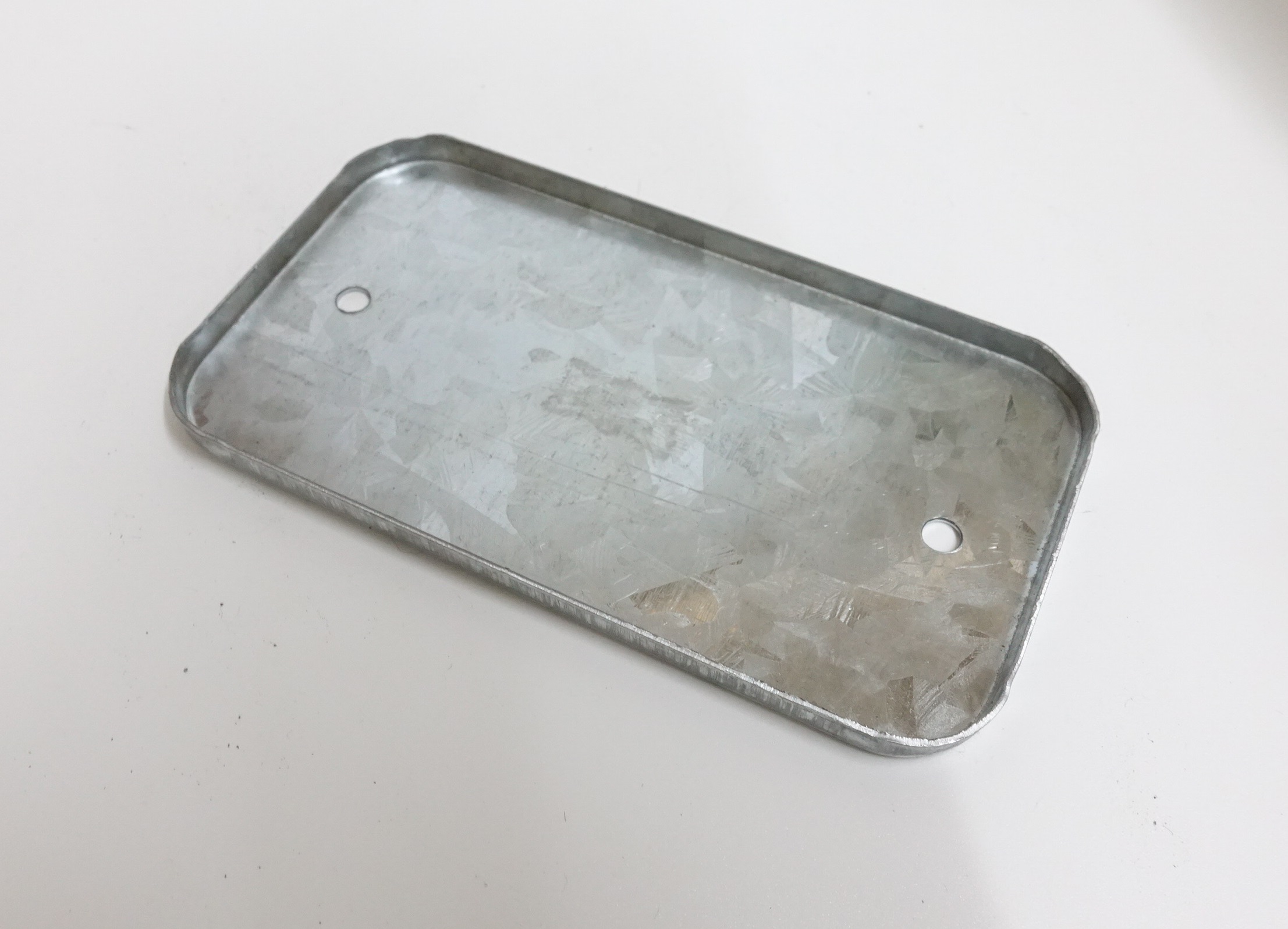 ฝาปิดแฮนดี้บ๊อค 2x4 (พับขอบ)