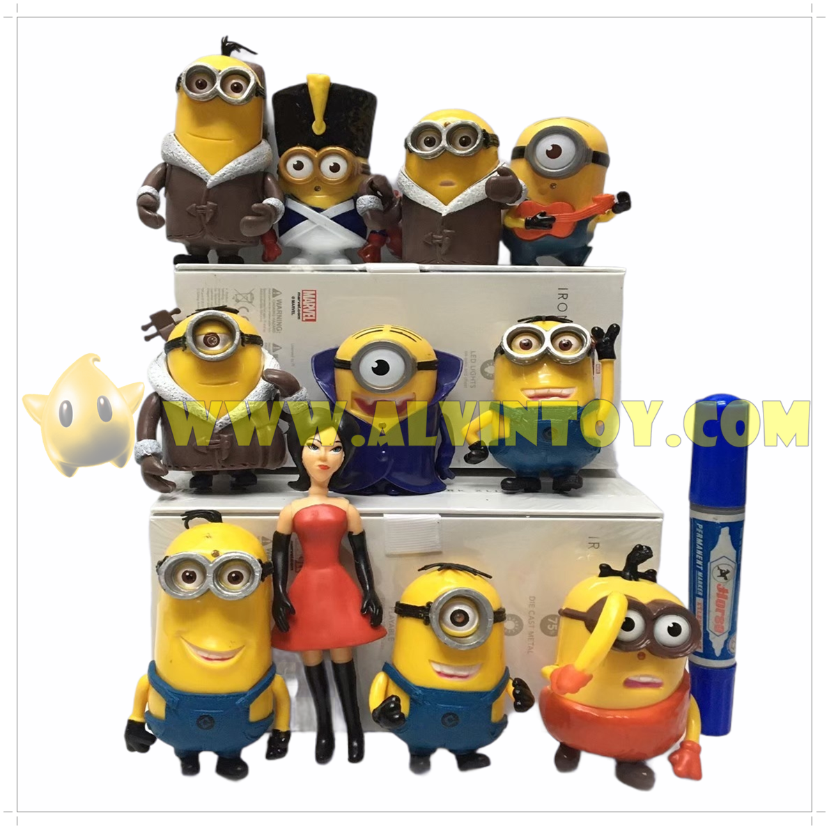 โมเดล Minions - มินเนี่ยน Model Cosplay Despicable Me