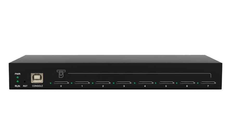 DINSTAR ECC-DWG2000E-B-8W อุปกรณ์แปลงสัญญาณมือถือ 3G เป็นระบบ VoIP ใช้ได้พร้อมกัน 8 ซิม รองรับคลื่น 2100MHz. และ LTE