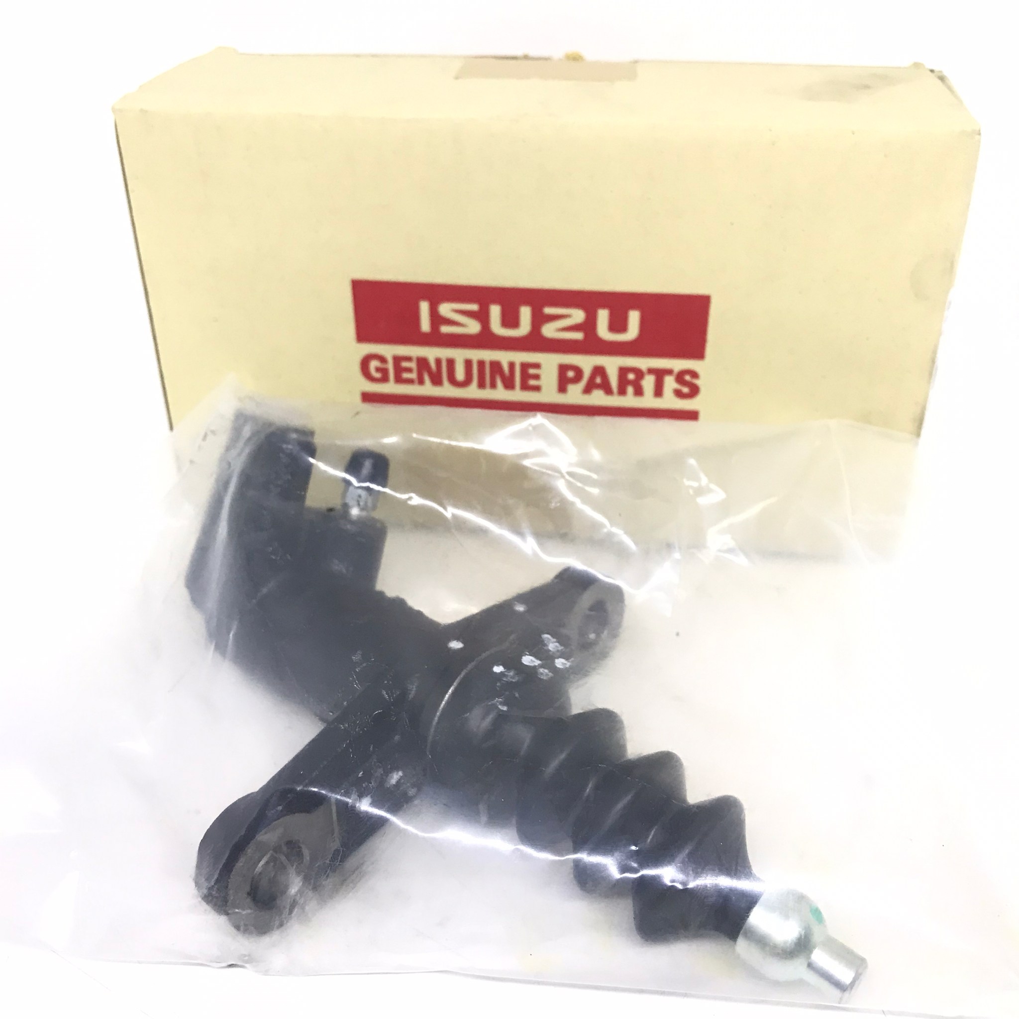 (แท้ศูนย์) แม่ปั้มคลัทช์ ล่าง ISUZU TFR เครื่อง 2.8/3.0 (4JB/4JH) ปี 1997-2002 โฉม DRAGON อีซูซุ ทีเอฟอาร์ ขนาด (7/8) เบอร์ 8-97940631-0 ยี่ห้อ ISUZU (CLUTCH SLAVE CYLINDER)