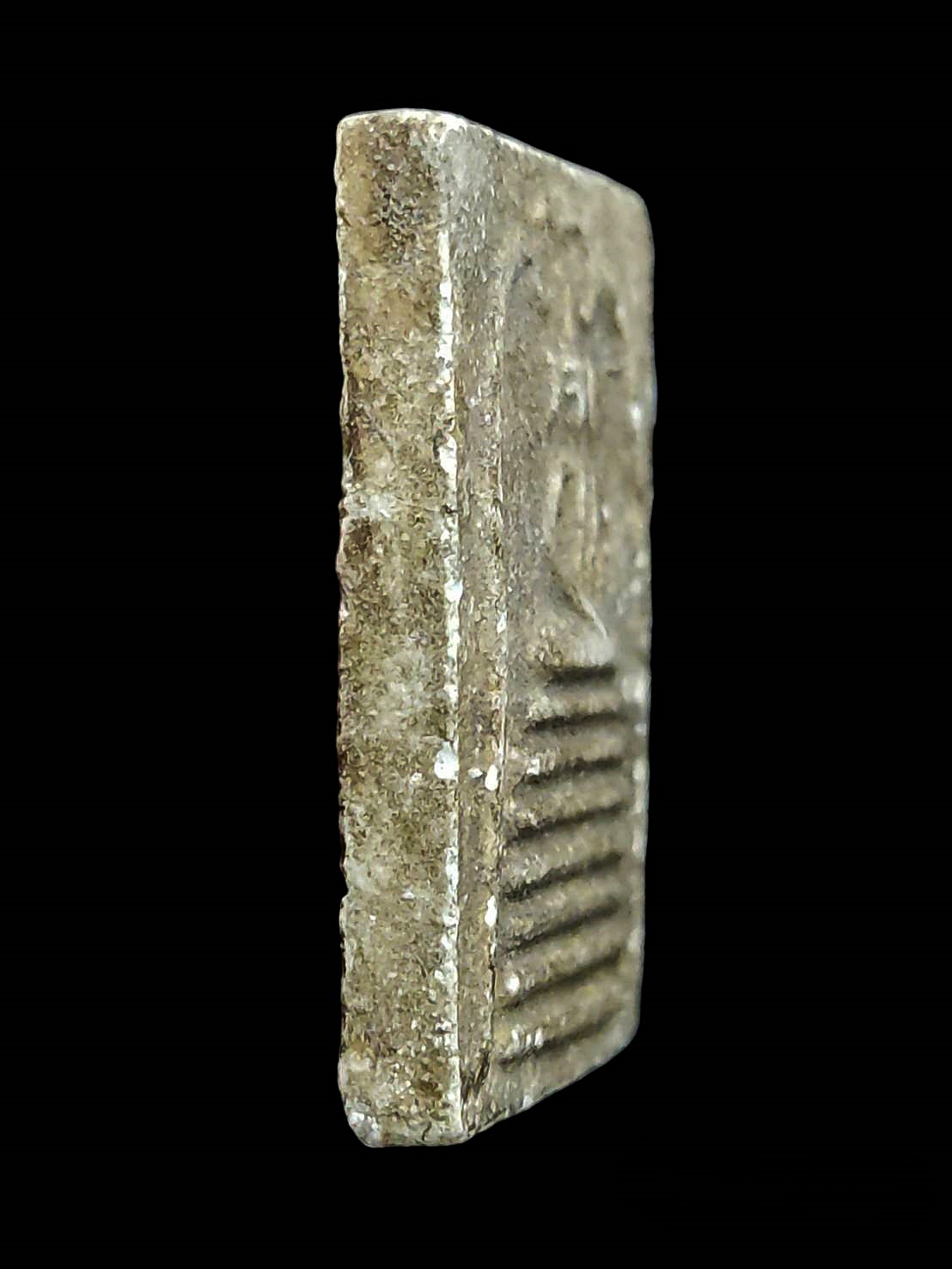 พระสมเด็จ กรุวัดเฉลิมพระเกียรติ นนทบุรี พิมพ์ฐาน 7 ชั้น ยันต์วา