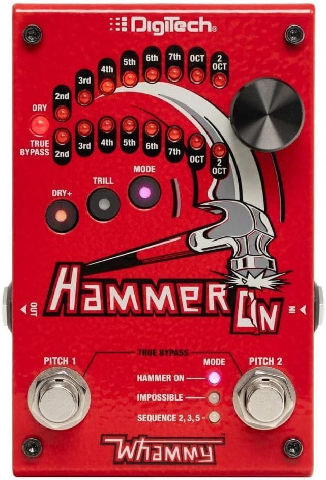 DigiTech HammerOn *ของแท้รับประกัน 1ปี* Drop Tune Guitar Effect, Pitch shifter, เอฟเฟคกีต้าร์, ดรอปเสียง