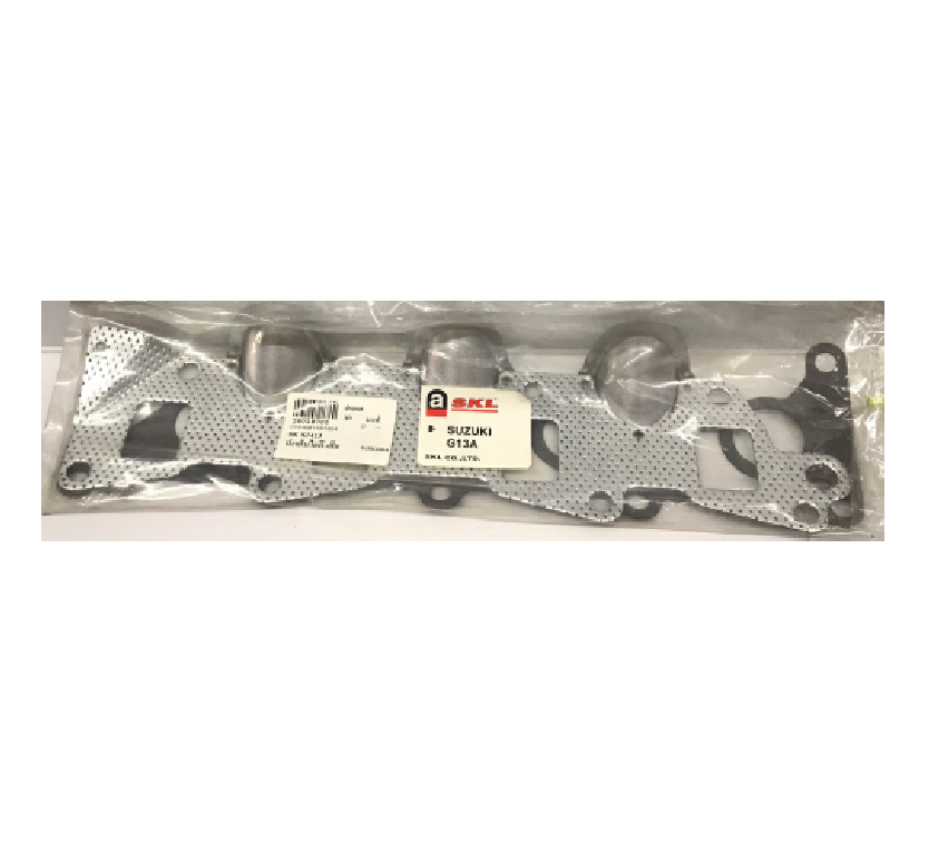 ประเก็นไอดีไอเสีย SUZUKI SJ413 / G13A / ซูซูกิ / ยี่ห้อ SKL / Gasket manifold in-ex / ปะเก็นไอดีไอเสีย