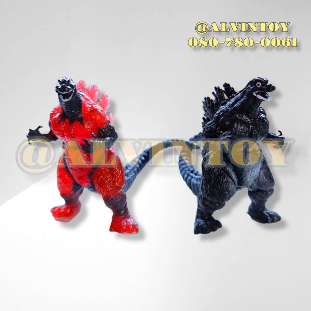 โมเดล Godzilla - ก็อตซิลล่า 7 cm. 10 ตัว