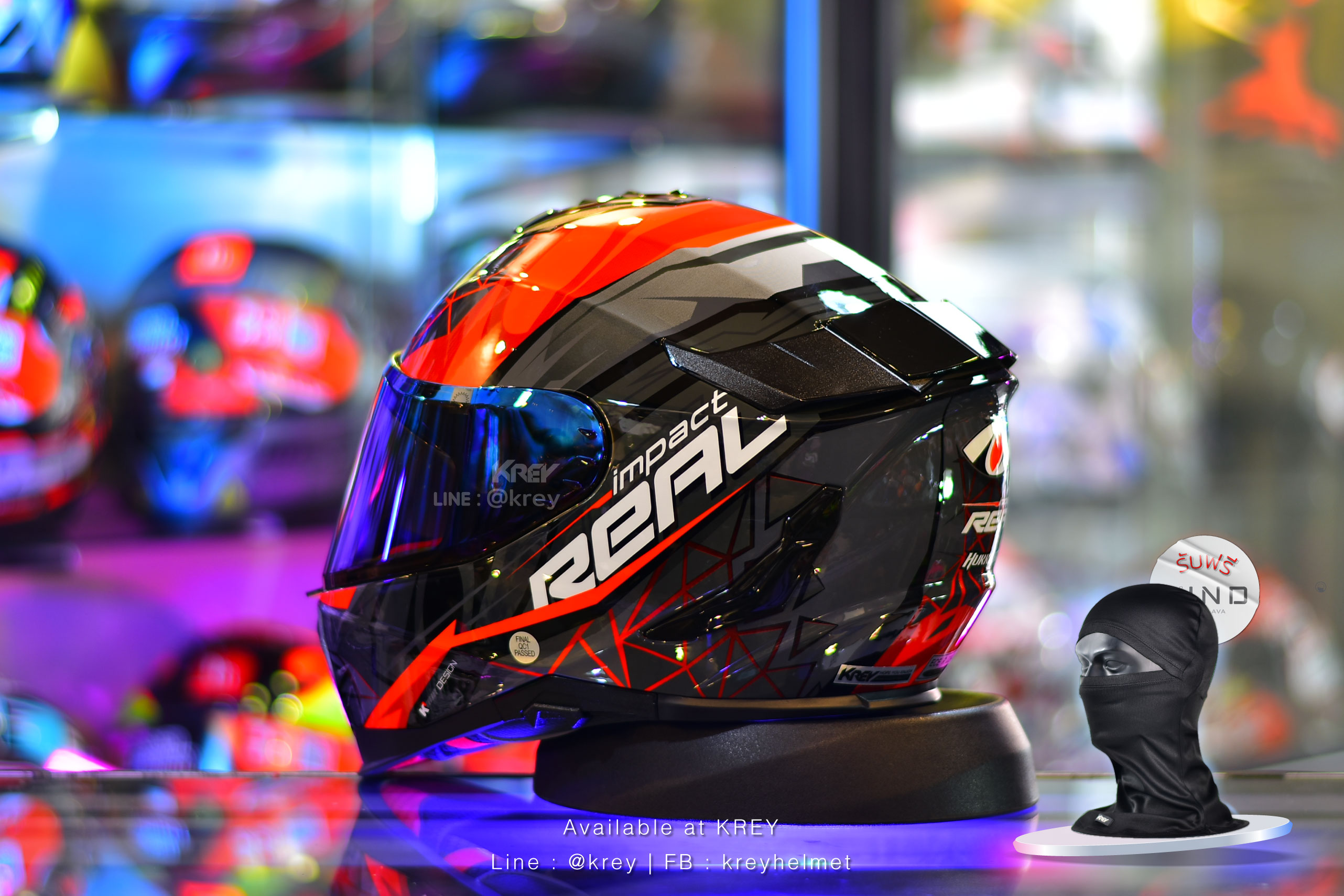 Real model Hurricane Impact Red