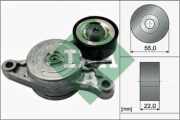 ชุดตั้งสายพาน MINI R56, R60-R61 เครื่องดีเซล (N47N) / 11287823374, ลุกลอกสายพาน