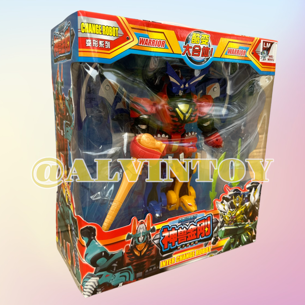 หุ่นยนต์ ประกอบร่าง Inter Change robot หุ่นยนต์แปลงร่าง แยกร่างได้