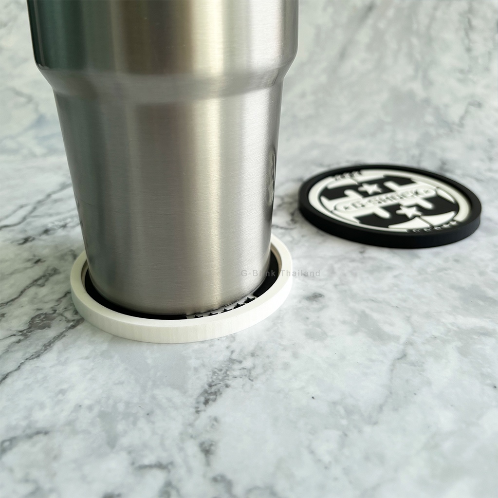 ของสะสม ที่รองแก้ว ซิลิโคน ลายลิขสิทธิ์แท้ โลโก้ G-SHOCK 35th anniversay ใหม่ มือ 1