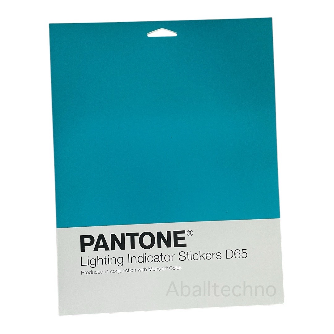 PANTONE Lighting Indicator Stickers D65