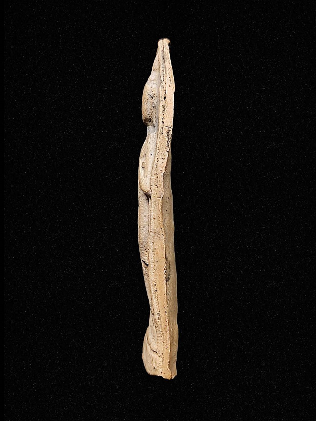 พระลีลาถ้ำหีบ หลวงพ่อกวย วัดโฆสิตาราม ชัยนาท เนื้อดิน