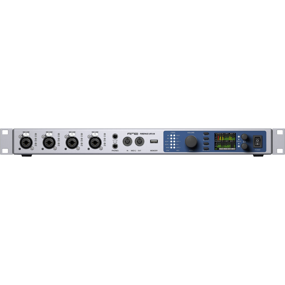 RME Fireface UFX III *ของแท้รับประกัน 1ปี* ออดิโอ อินเตอร์เฟส 188-Channel Audio Interface with USB 3.0
