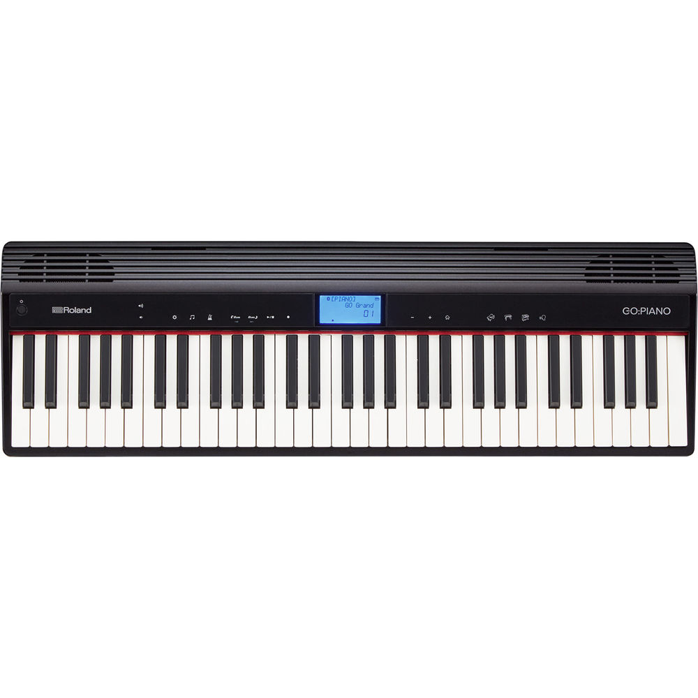 Roland GO PIANO *ของแท้รับประกันศูนย์* คีย์บอร์ด 61คีย์, 10 Piano/30 Sounds, Drums, Bluetooth, ลำโพงในตัว, หูฟัง