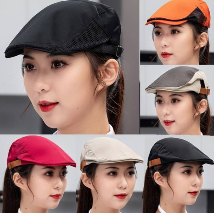 หมวกเชฟ หมวกพ่อครัว หมวกแม่ครัว หมวกกุ๊ก หมวกพนักงานเสริฟอาหารโรงแรม