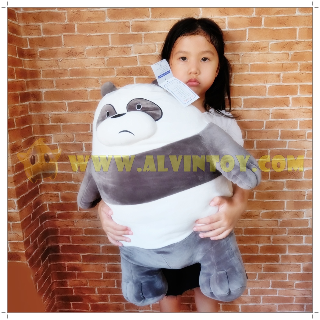 ตุ๊กตาหมอนผ้าห่มหมีแพนด้า ขนาดตุ๊กตา 50 ซม. ขนาดผ้าห่ม 140x90 ซม.