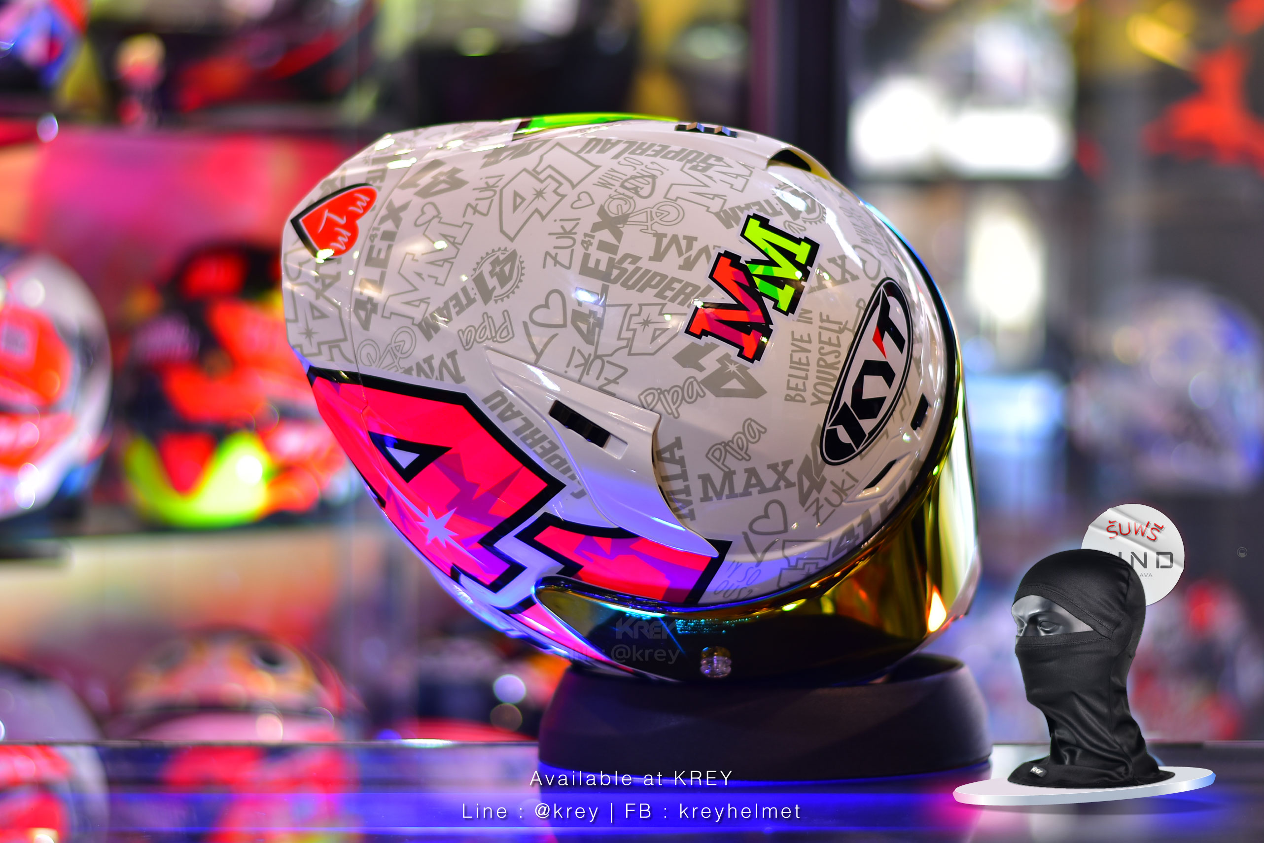 KYT model STRIKER ESPARGARO 2021 REPLICA