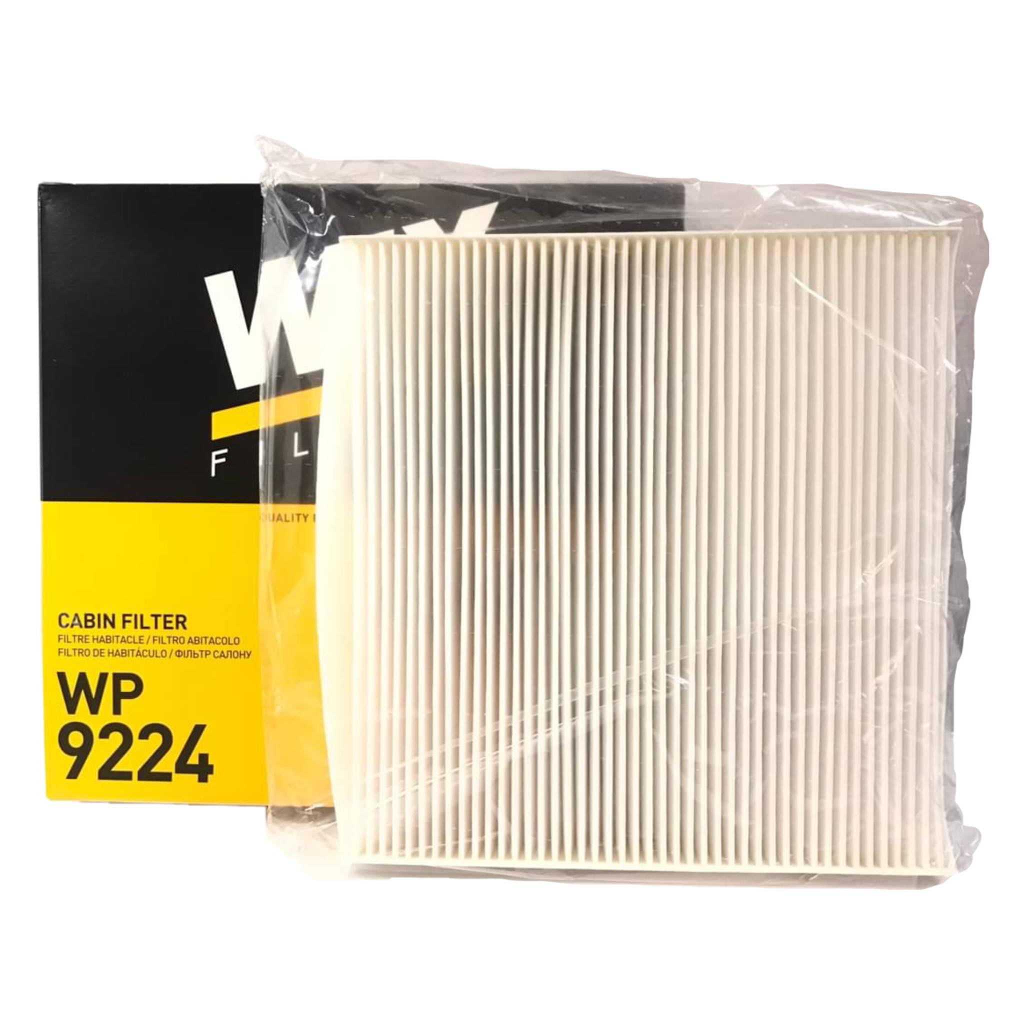 กรองแอร์ / ไส้กรองอากาศแอร์ HONDA CIVIC FD / FB / Cr-v G3 G4 / ACCORD G7 G8 G9 G10 ยี่ห้อ WIX ฮอนด้า ซีวิค ซีอาร์วี แอคครอด WP 9224 CABIN AIR FILTER / 80292-SDC-A01