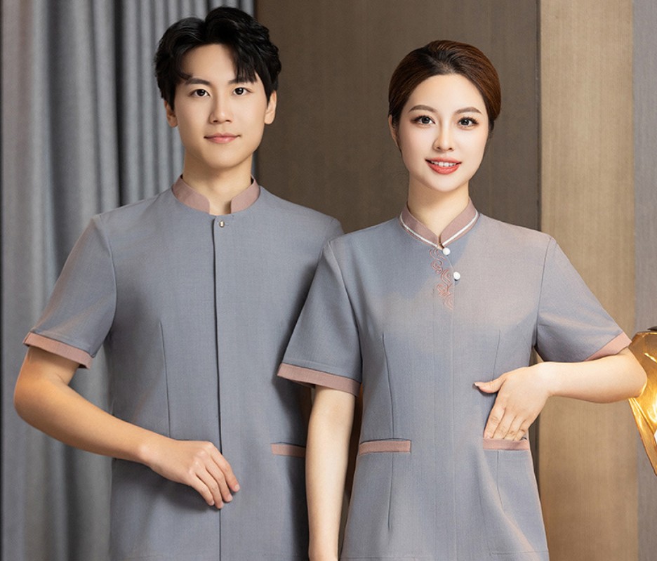 ชุดแม่บ้านโรงแรม ชุดแม่บ้านห้างสรรพสินค้า ชุดทำความสะอาดห้องพักแขก ชุดพนักงานทำความสะอาด