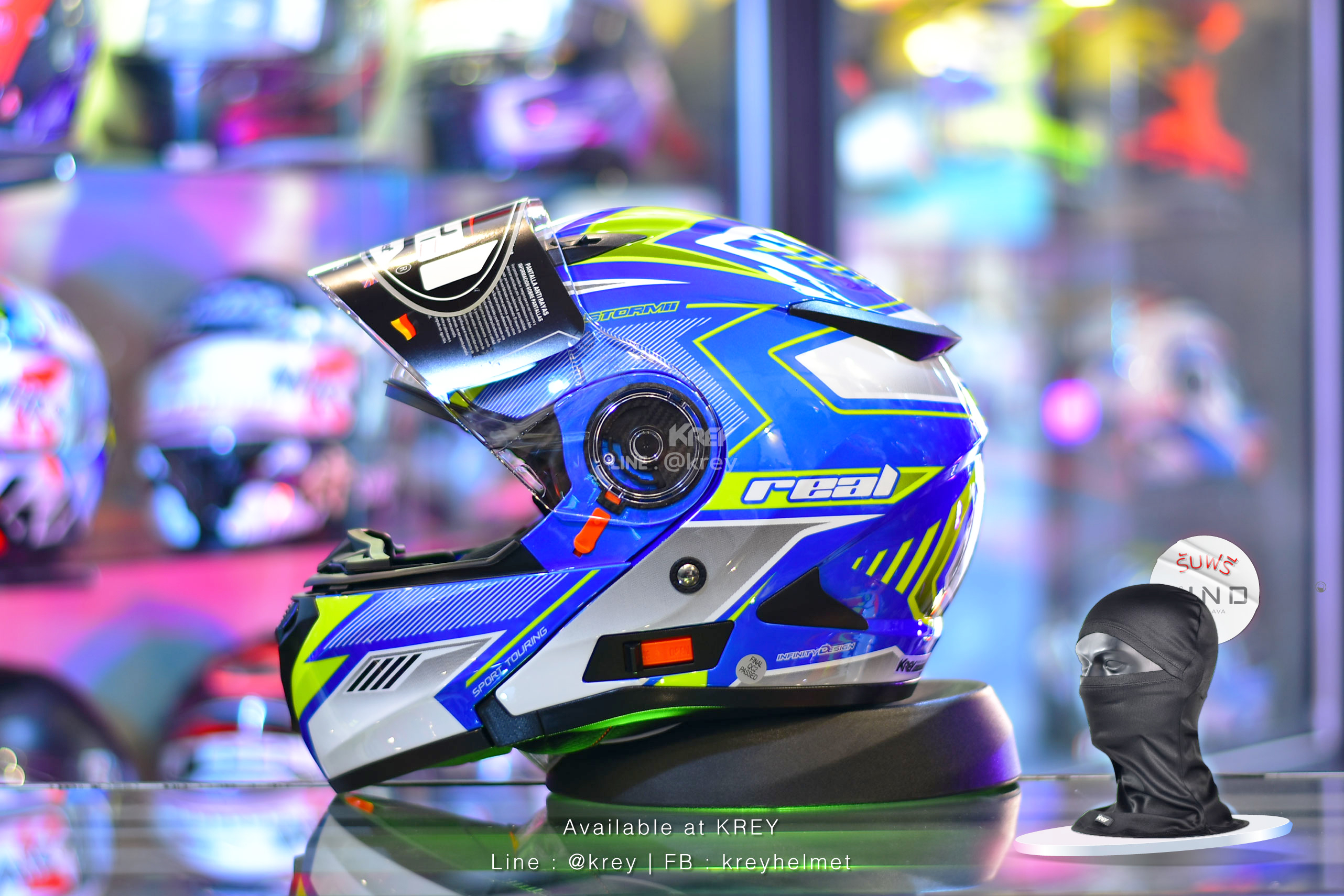 Real model Storm Eagle Force Blue Yellow