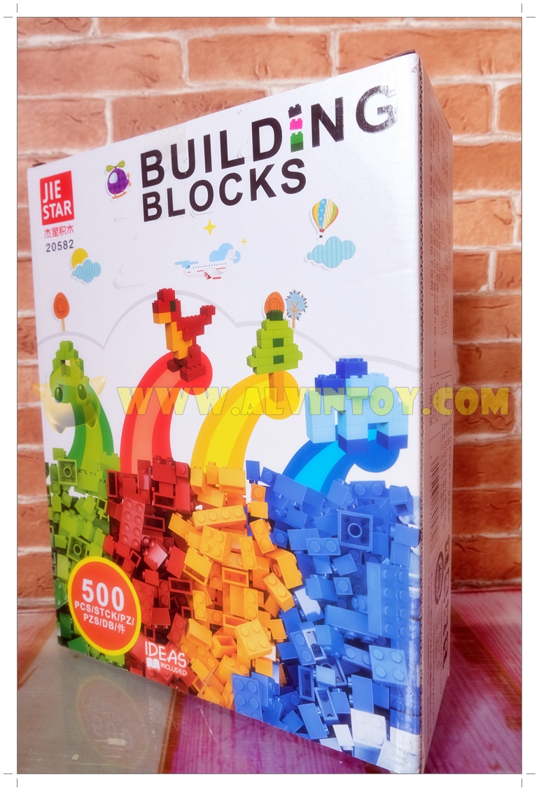 Lego Building Blocks - ตัวต่ออิสระ 500 ชิ้น